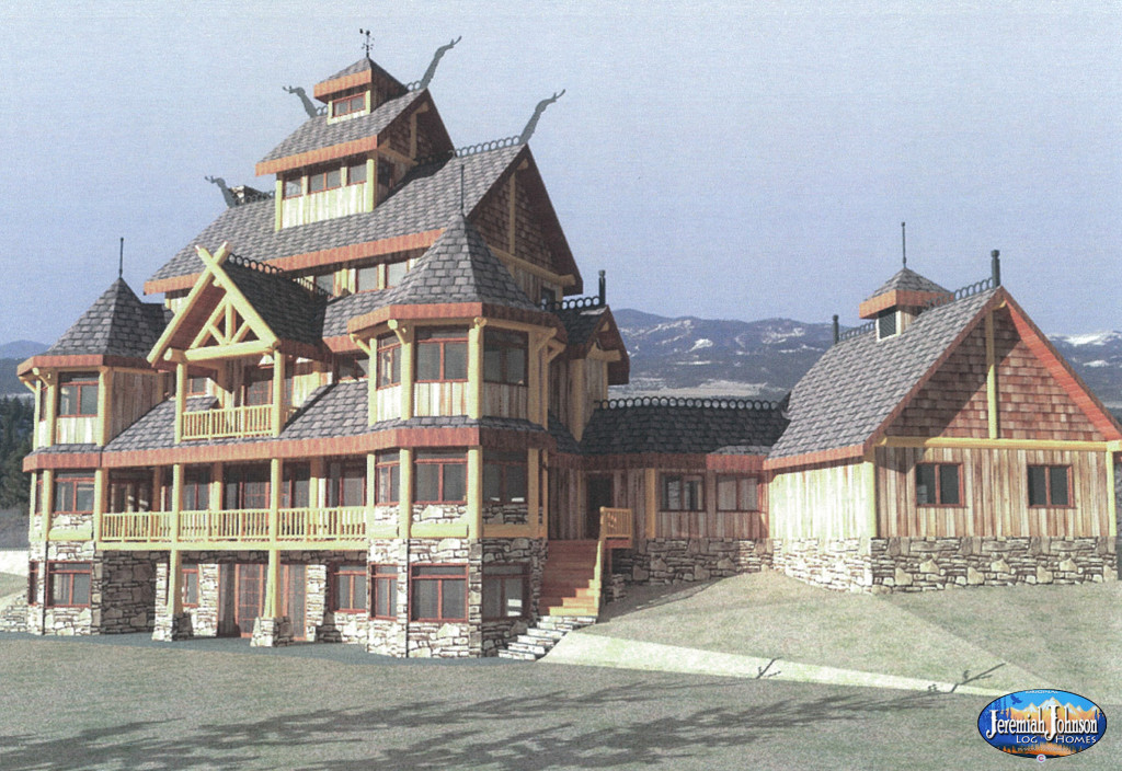 The Viking Jeremiah Johnson Custom Log Homes