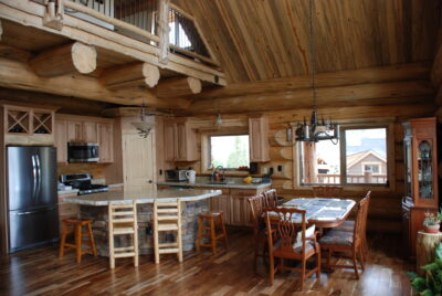 Photo Gallery of Log Home Interiors by Jeremiah Johnson