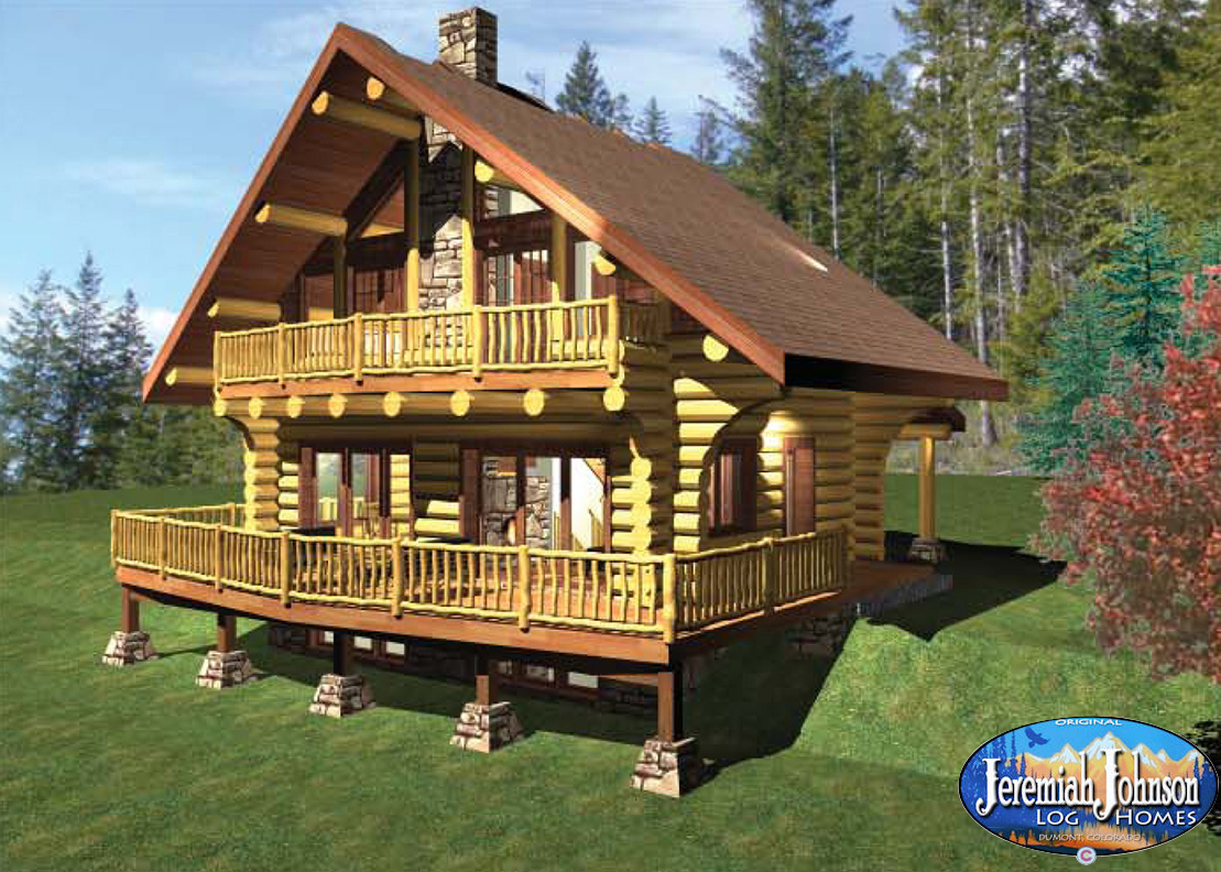 Plans for Log Cabins Under 1500 Sq Ft - Jeremiah Johnson Custom Log Homes