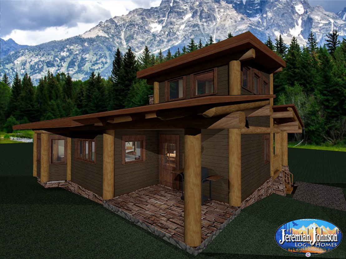 1500 sq ft log cabin price