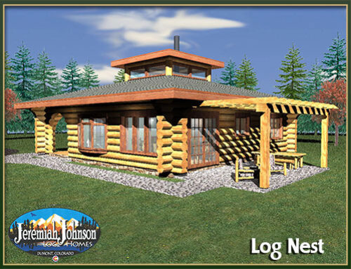 Log Nest 2 Bedroom Log Cabin Plan